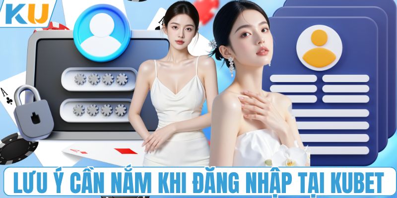 Lưu ý cần nắm khi đăng nhập tại KUBET